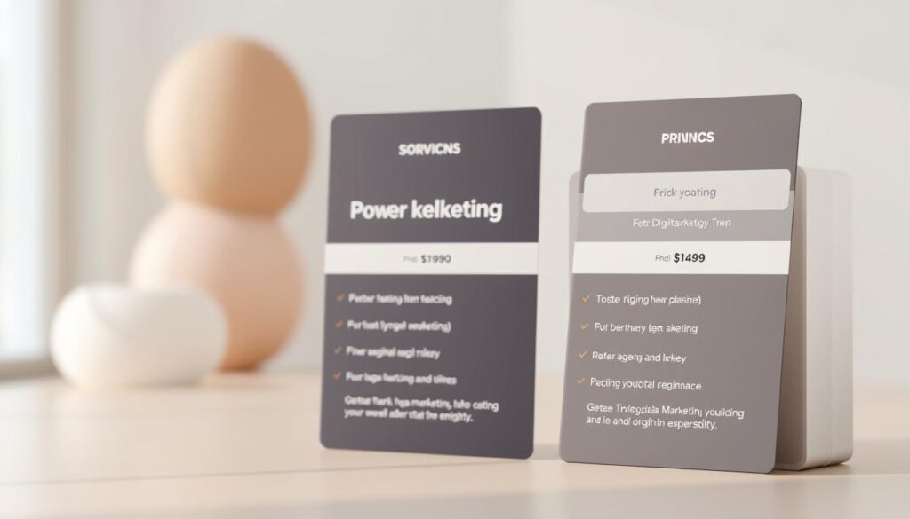 digital marketing packages pricing