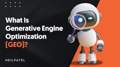 A graphic that says "What is Generative Engine Optimization (GEO).