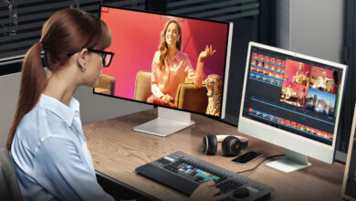 Someone learning to use DaVinci Resolve 20