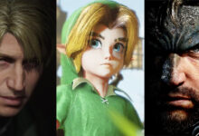 Images from three of the best Unreal Engine 5 remakes: Silent Hill 2, Legend of Zelda Ocarina of Time and Metal Gear Solid Delta