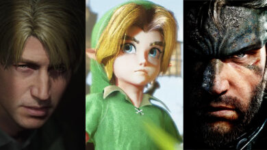 Images from three of the best Unreal Engine 5 remakes: Silent Hill 2, Legend of Zelda Ocarina of Time and Metal Gear Solid Delta