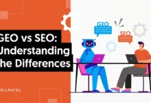 A graphic that says "GEO vs SEO: Understanding The Differences."