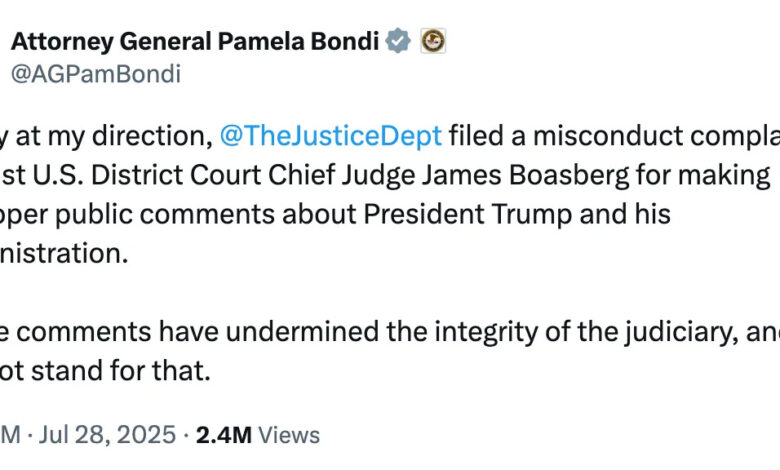 This Judicial Complaint Could Have Been An Email